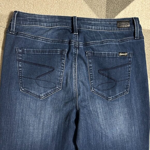 NWT Seven7 Limited Edition Mid-Rise Skinny 2-Tone Jeans Women's Size 10 - Picture 5 of 10